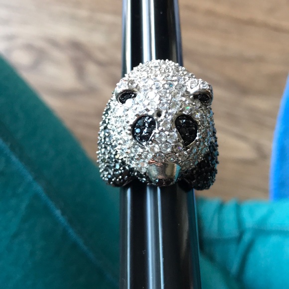 CZ Panda Ring - Picture 9 of 10